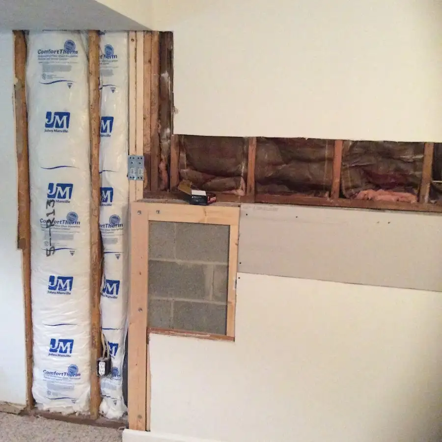 Wall insulation replacement during Structural Drying in Reidsville